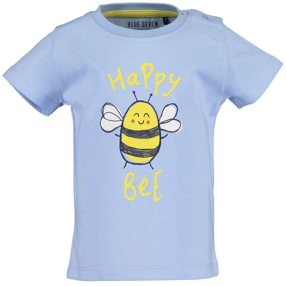 Blue Seven dievčenské tričko Busy Bee 901106 X_2 modrá 80